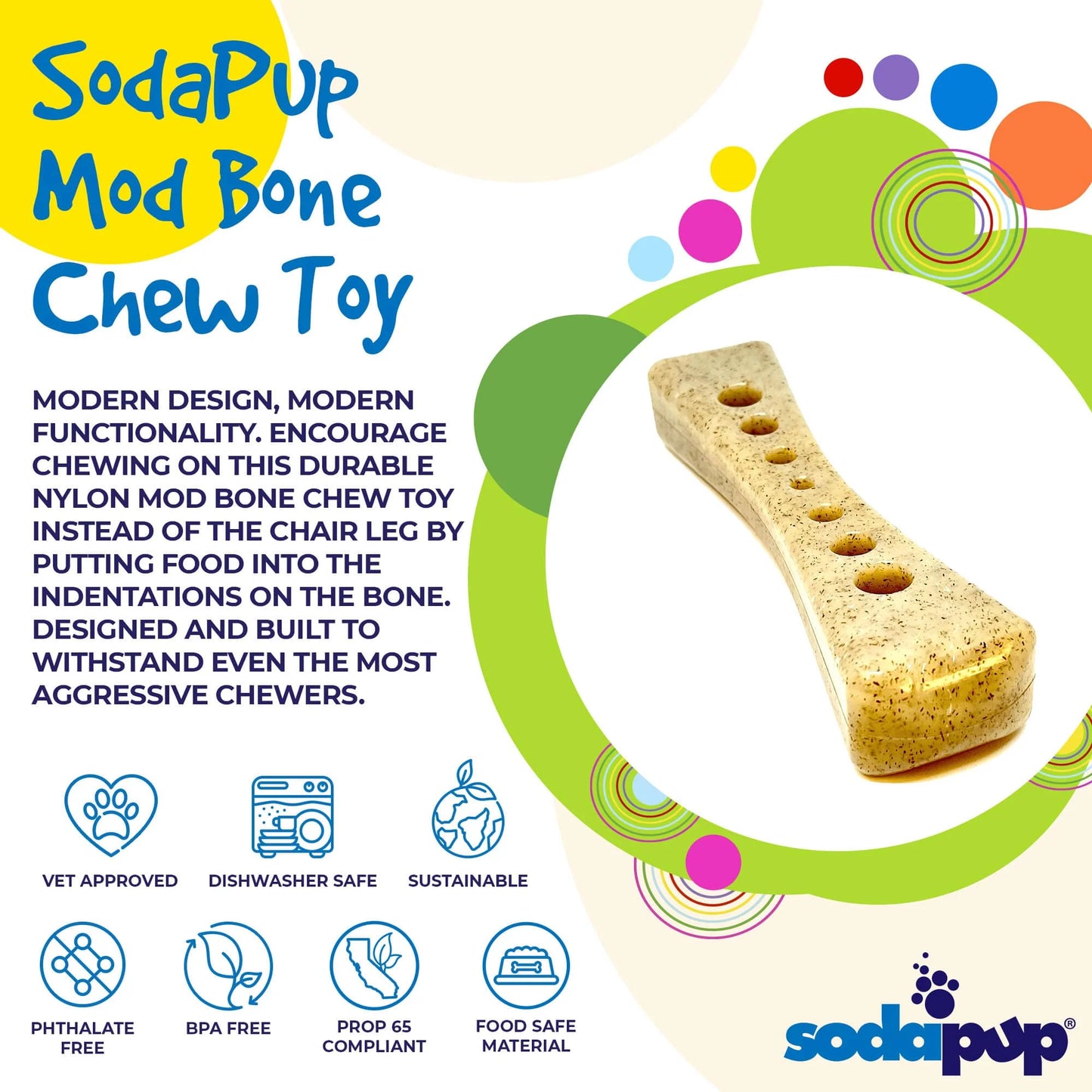 MOD bone Ultra Durable Chew Toy