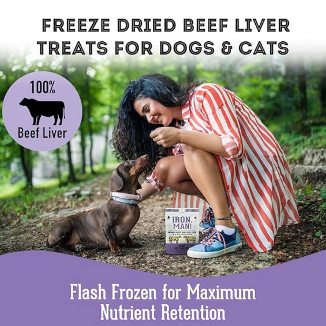 Beef Liver Freeze-Dried Pet Treats: Protein & Nutrient Rich