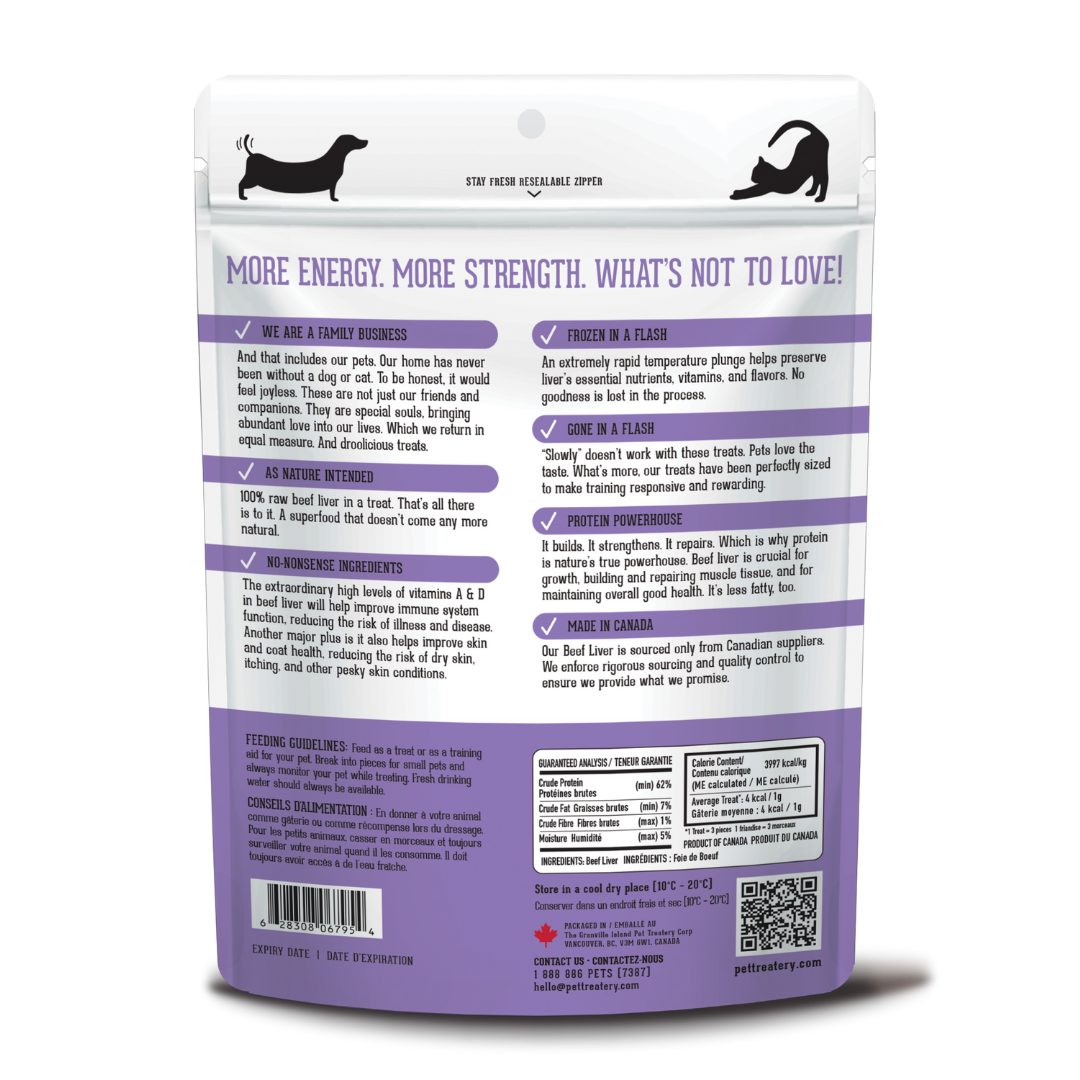 Beef Liver Freeze-Dried Pet Treats: Protein & Nutrient Rich