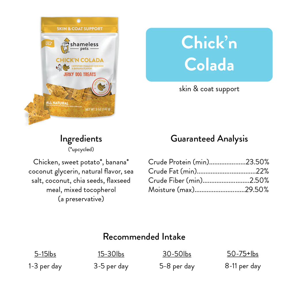 Chick'n Colada Jerky Bites