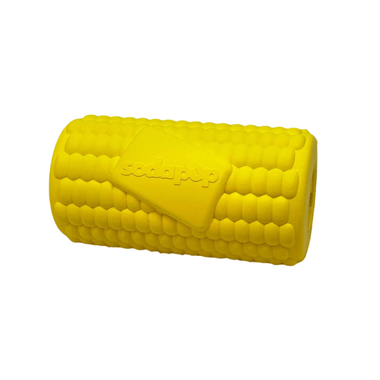 Corn on the Cob Durable Rubber Chew Toy - Large