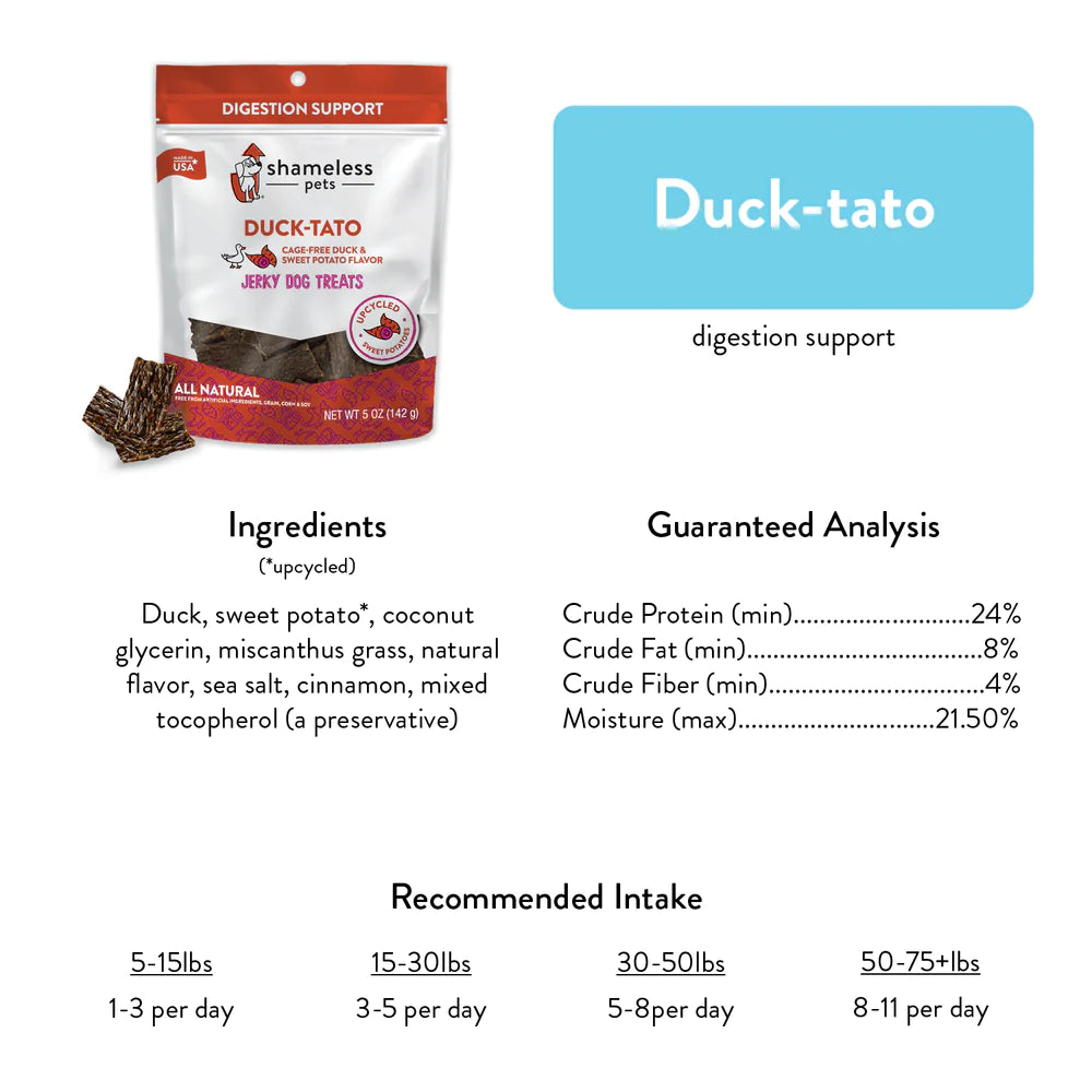 Duck-Tato Jerky Bites