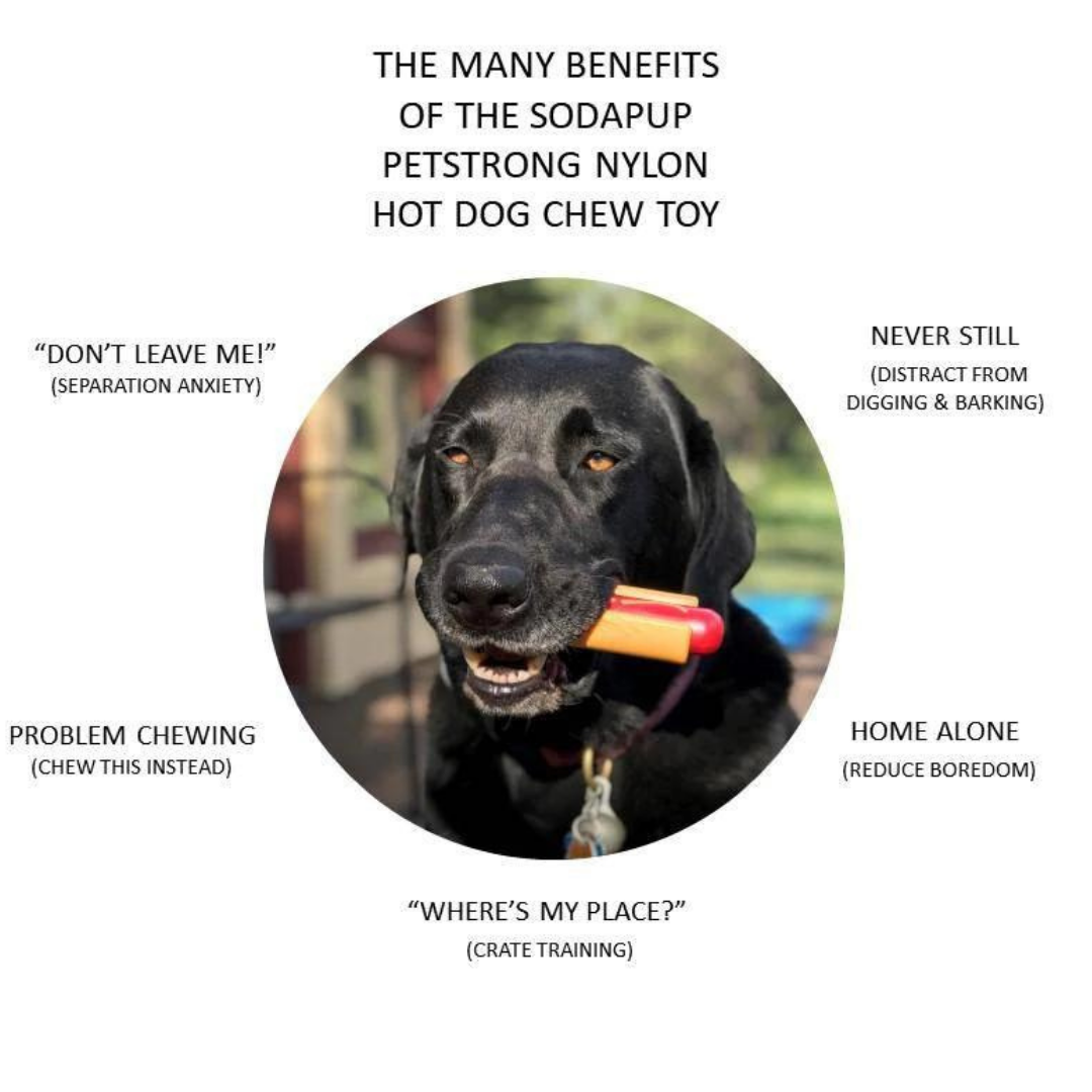 Hot Dog Ultra Durable Chew Toy