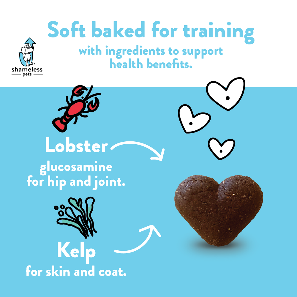 Lobster Roll(Over) Soft Baked Dog Treats