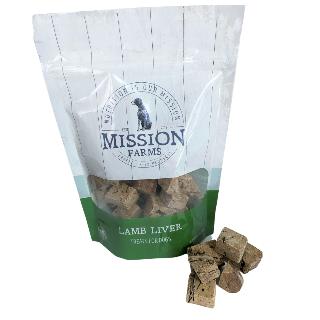 Lamb Liver Freeze Dried Treats PupJoy