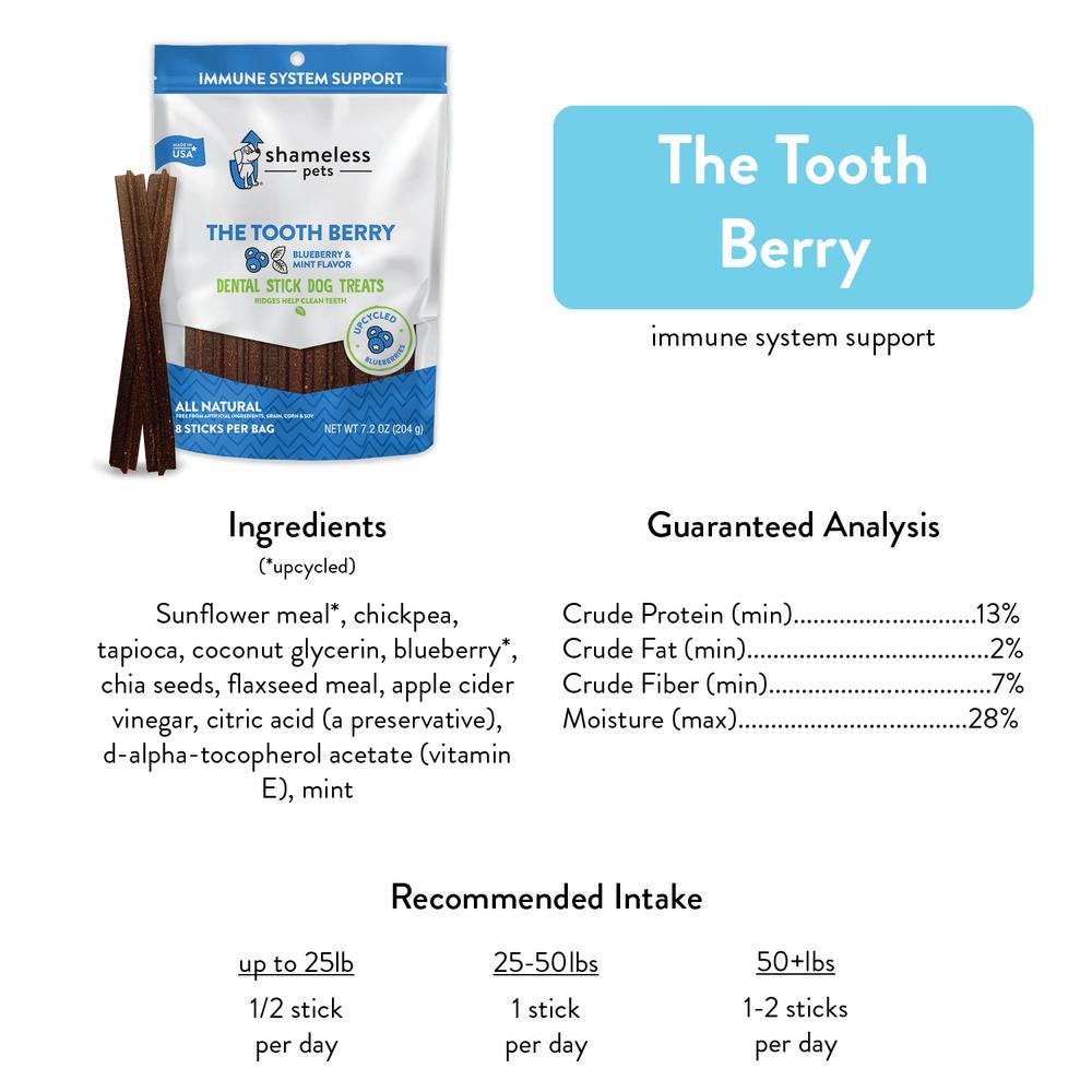 The Tooth Berry Dental Sticks