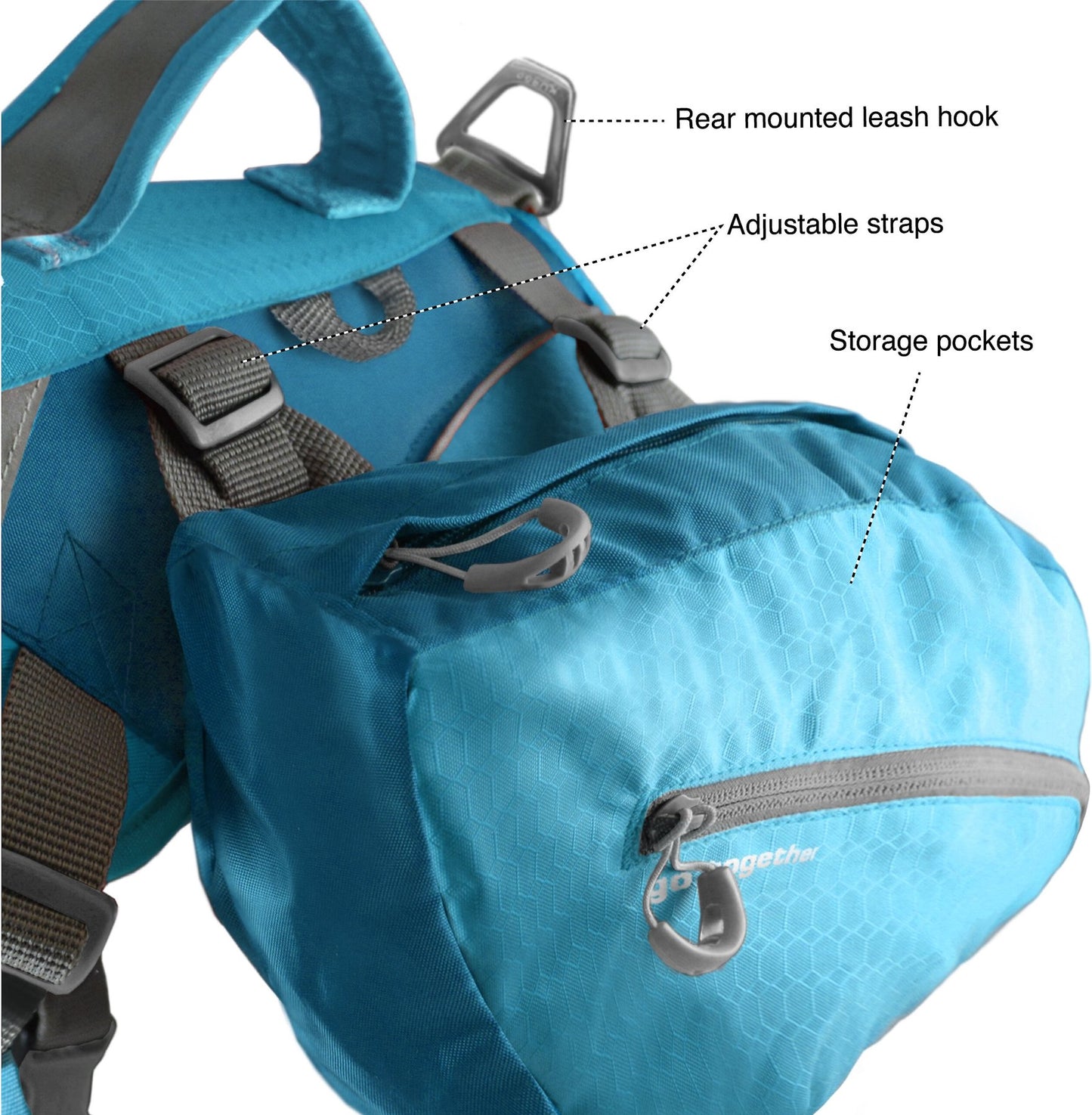Baxter Dog Backpack