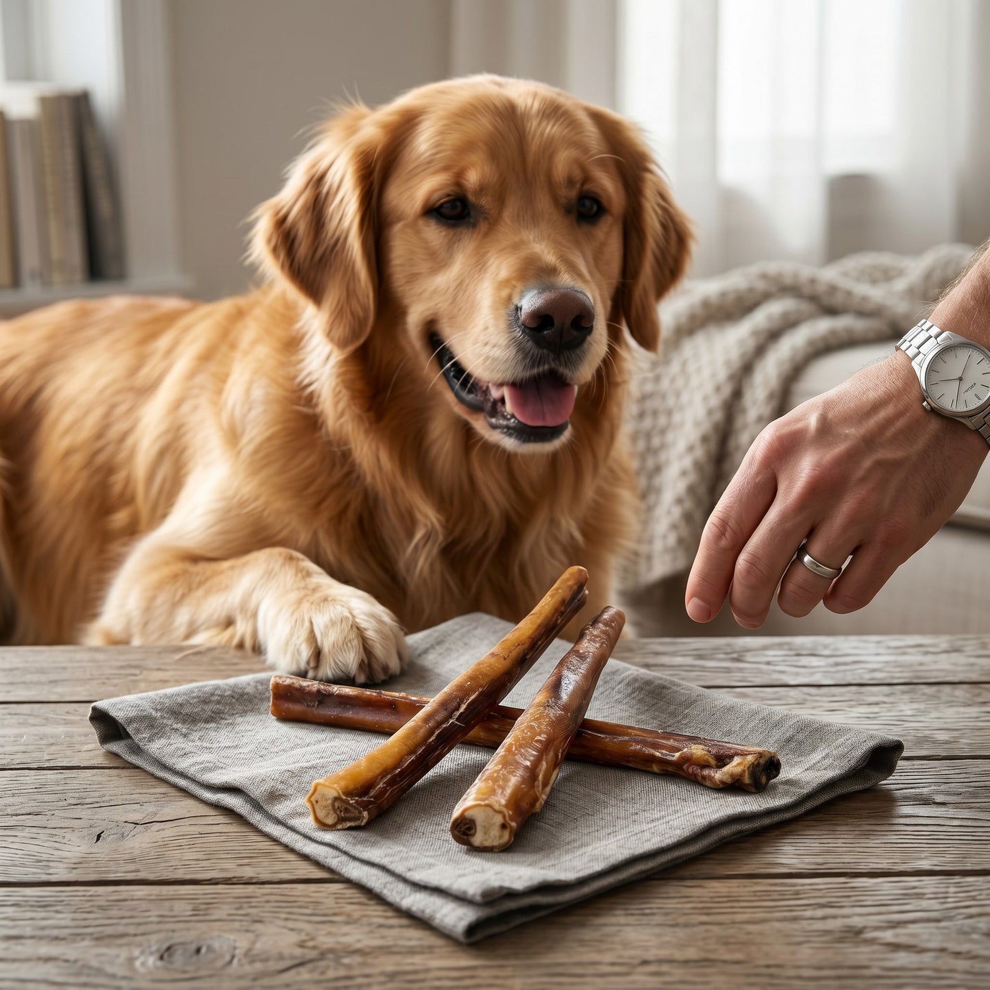 12" Jumbo Bully Sticks | 6 Pack, Very Low Odor