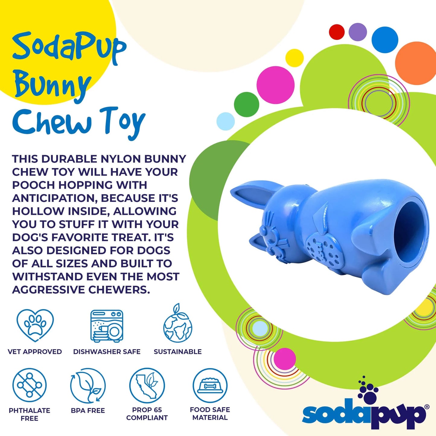 Bunny Ultra Durable Chew Toy