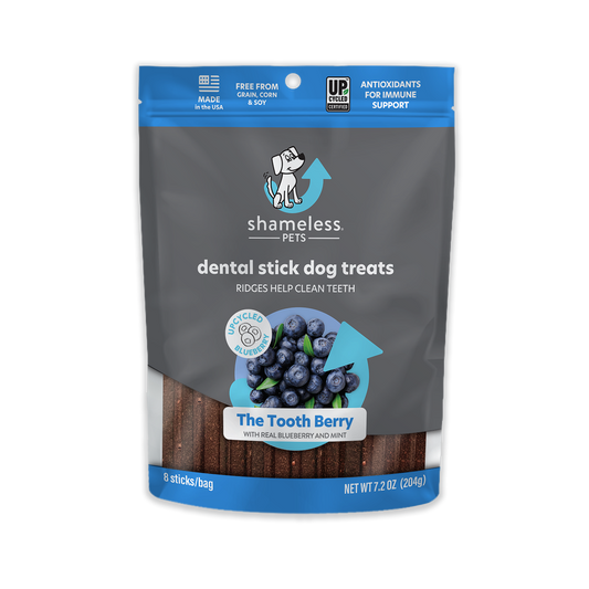 The Tooth Berry Dental Sticks Dog Treats