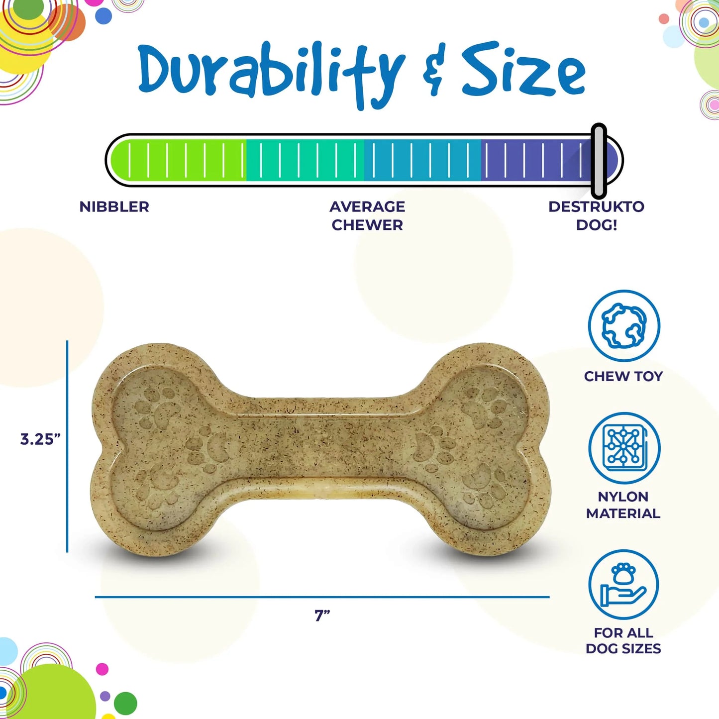 Bone Ultra Durable Chew Toy