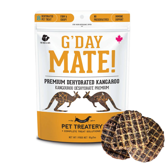 Dehydrated Protein Kangaroo Treat For Dogs & Cats 85g