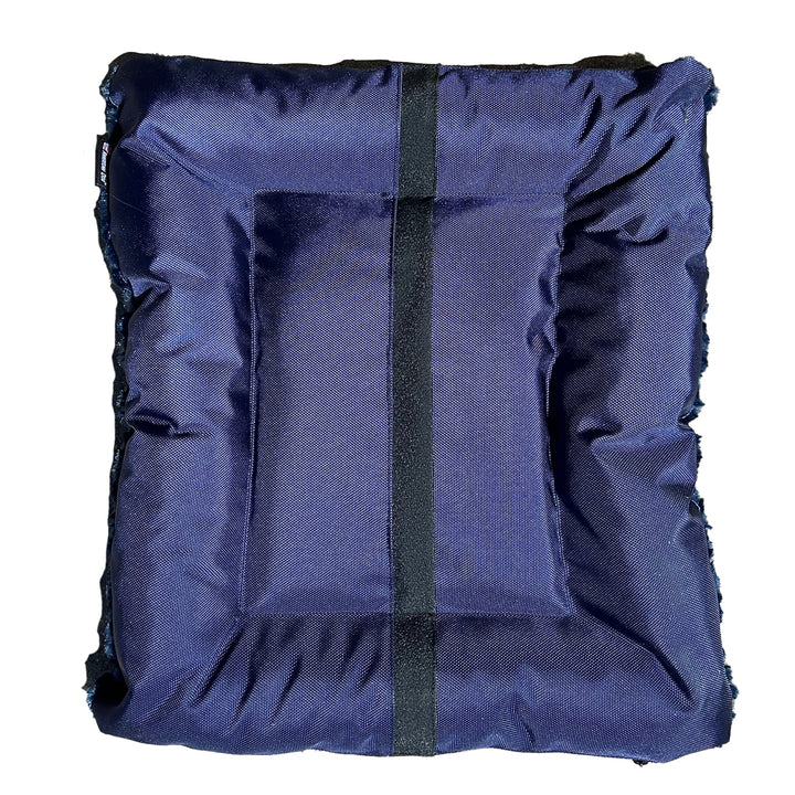 Dog Bed - Rectangle Bolstered Furvana™ 'Cloud'