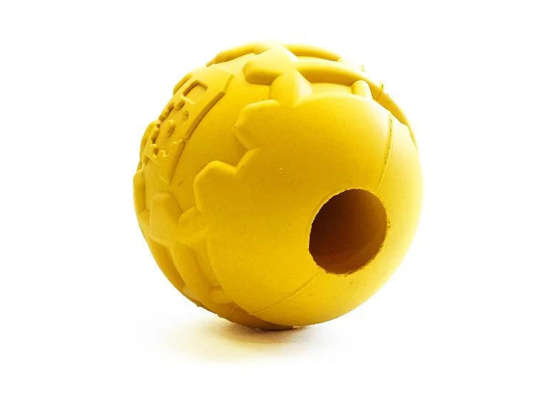 Rubber Gear Ball Toy | Heavy Chewers