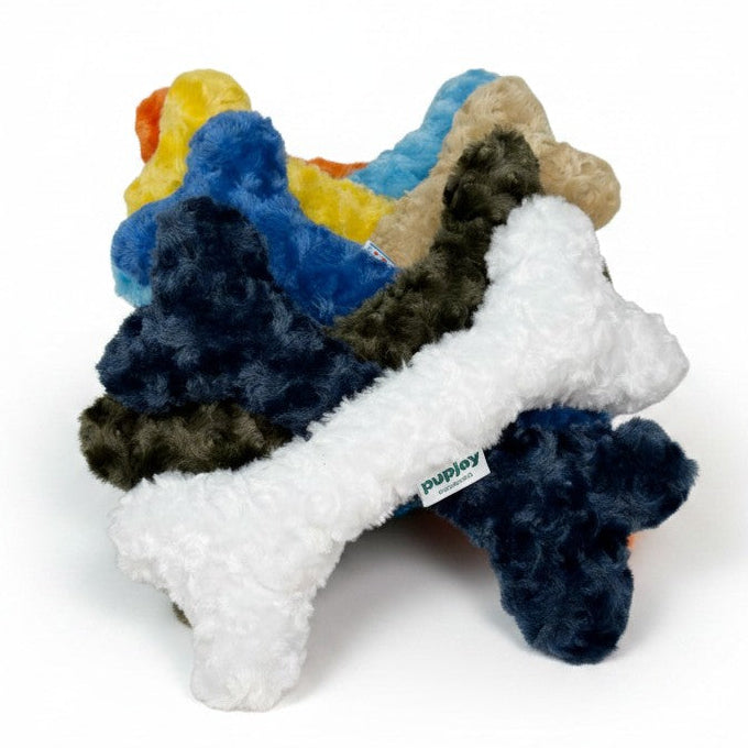 USA Cuddle Fleece 12" Bone Toy
