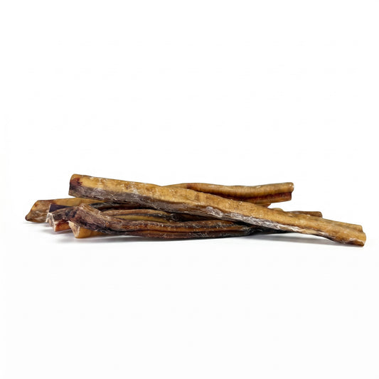 12" Thick USA Bully Sticks | 6 Pack, Very Low Odor