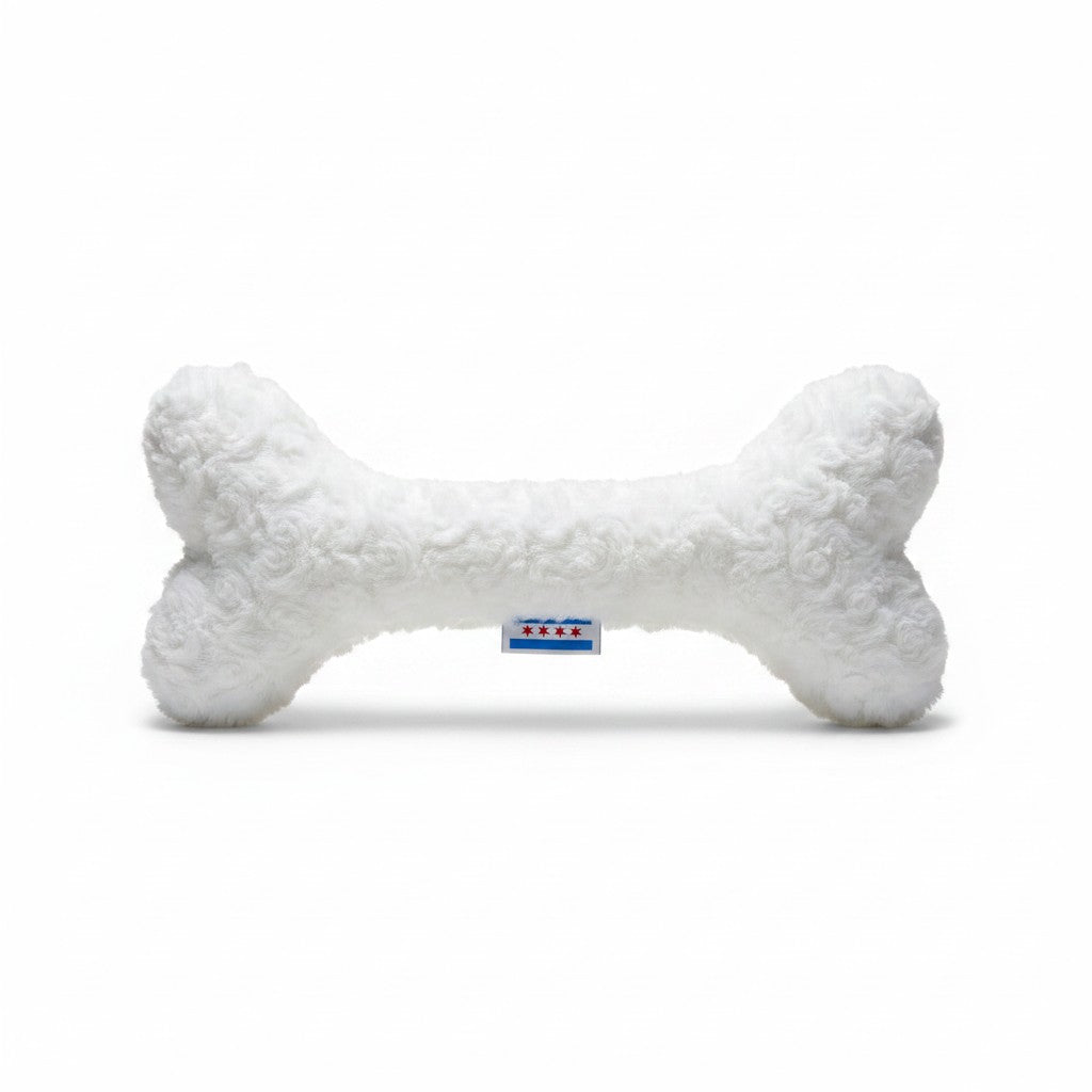 USA Cuddle Fleece 12" Bone Toy