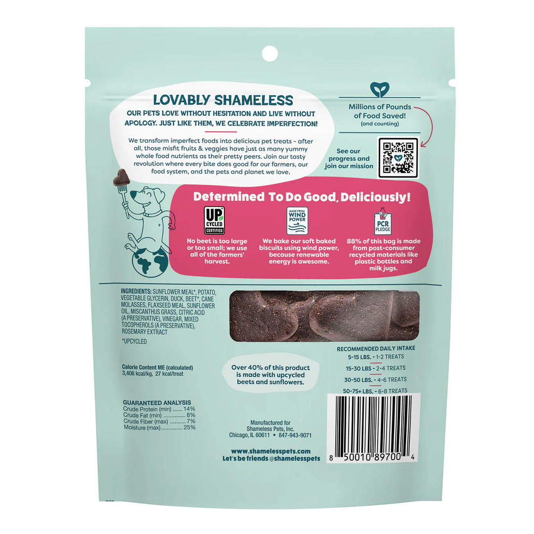 Duck, Duck, Beet Soft Baked Dog Treats