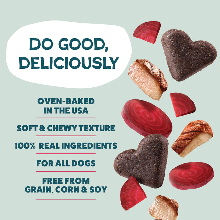 Duck, Duck, Beet Soft Baked Dog Treats