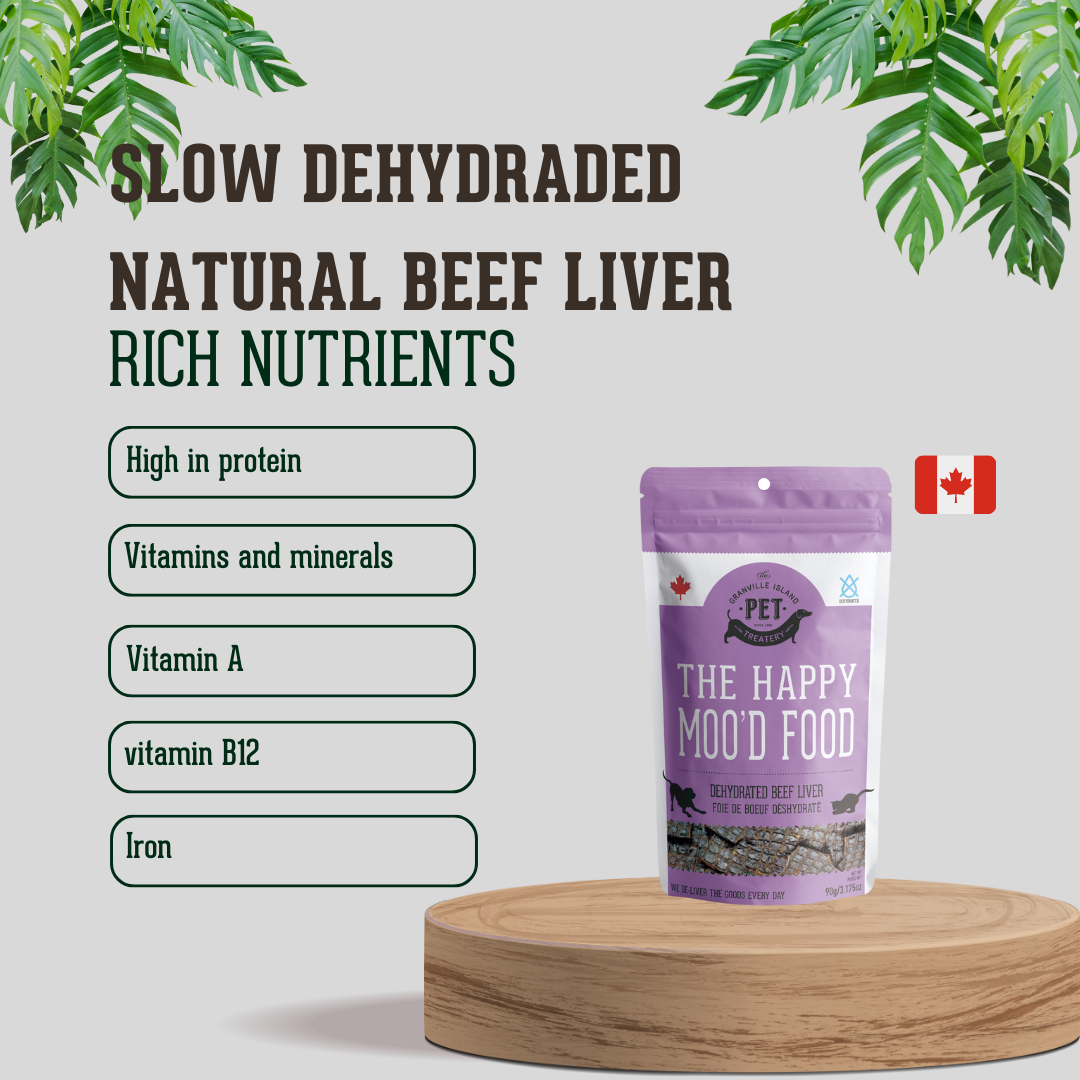 Dehydrated Protein Beef Liver Treat For Dogs & Cats 90g