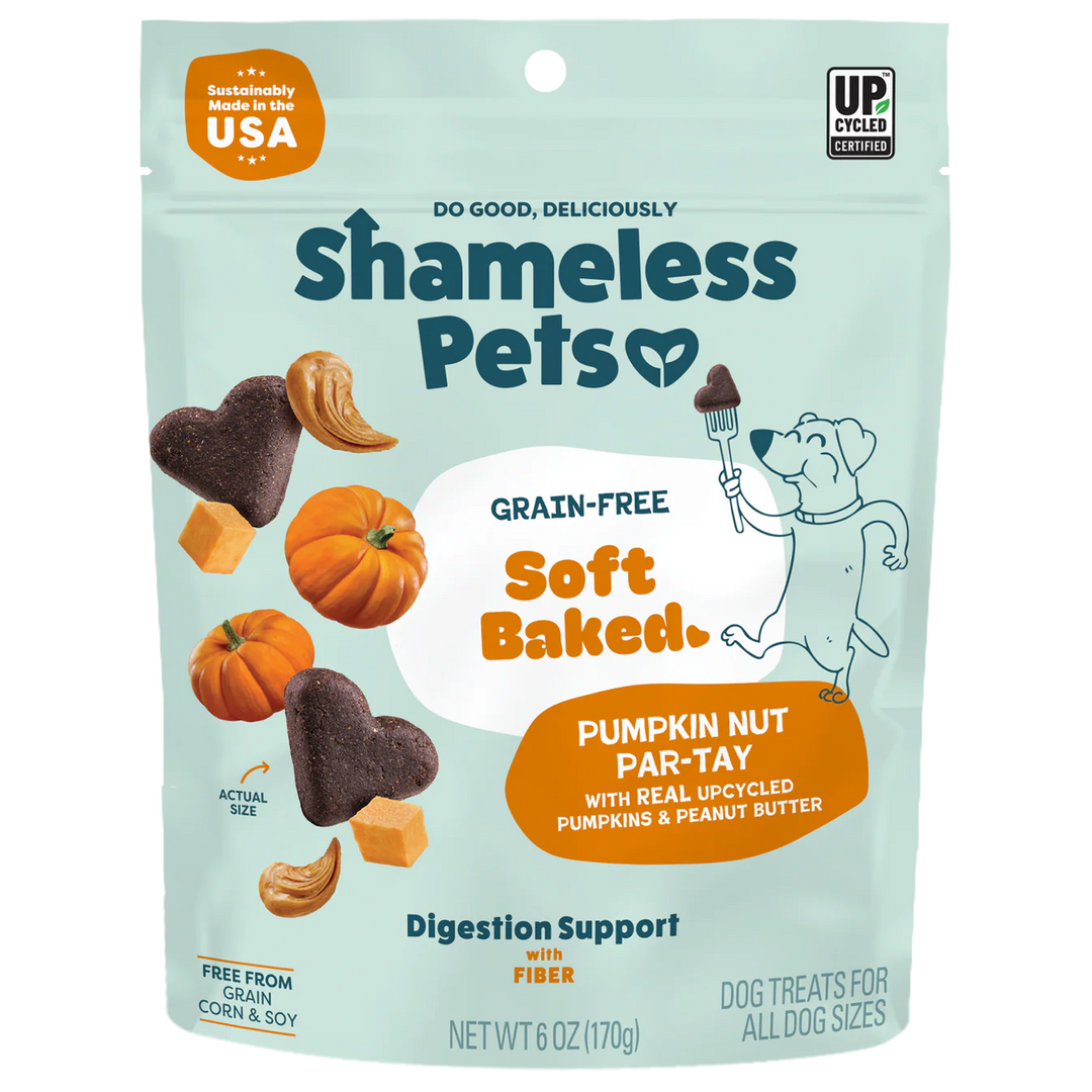 Pumpkin Nut Partay Soft Baked Dog Treats