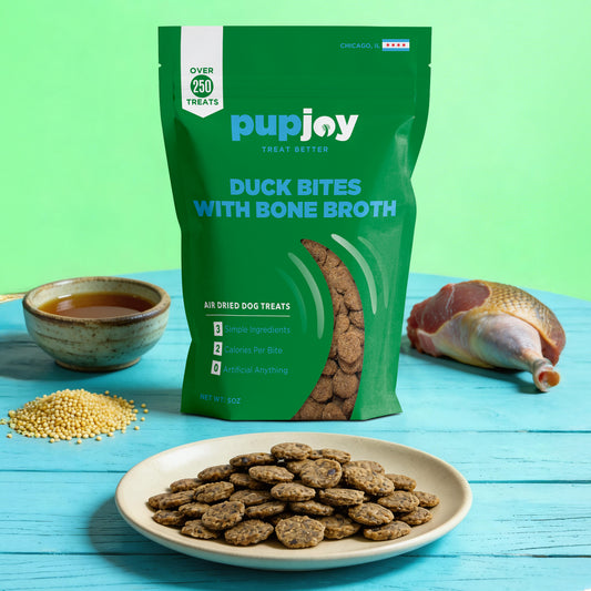 Duck Bites with Bone Broth