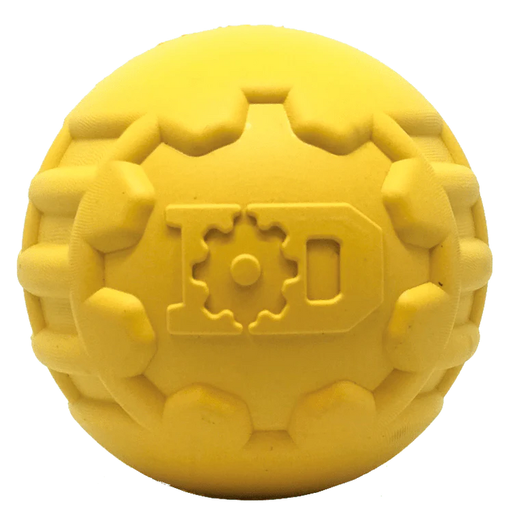 Rubber Gear Ball Toy | Heavy Chewers