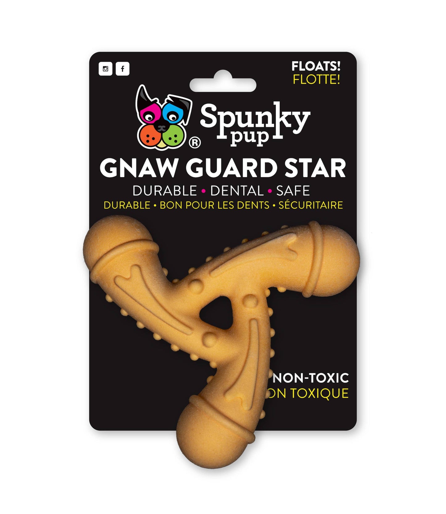 Gnaw Guard Foam Toys -  Large Ring, Small Ring, Star, Stick: Star