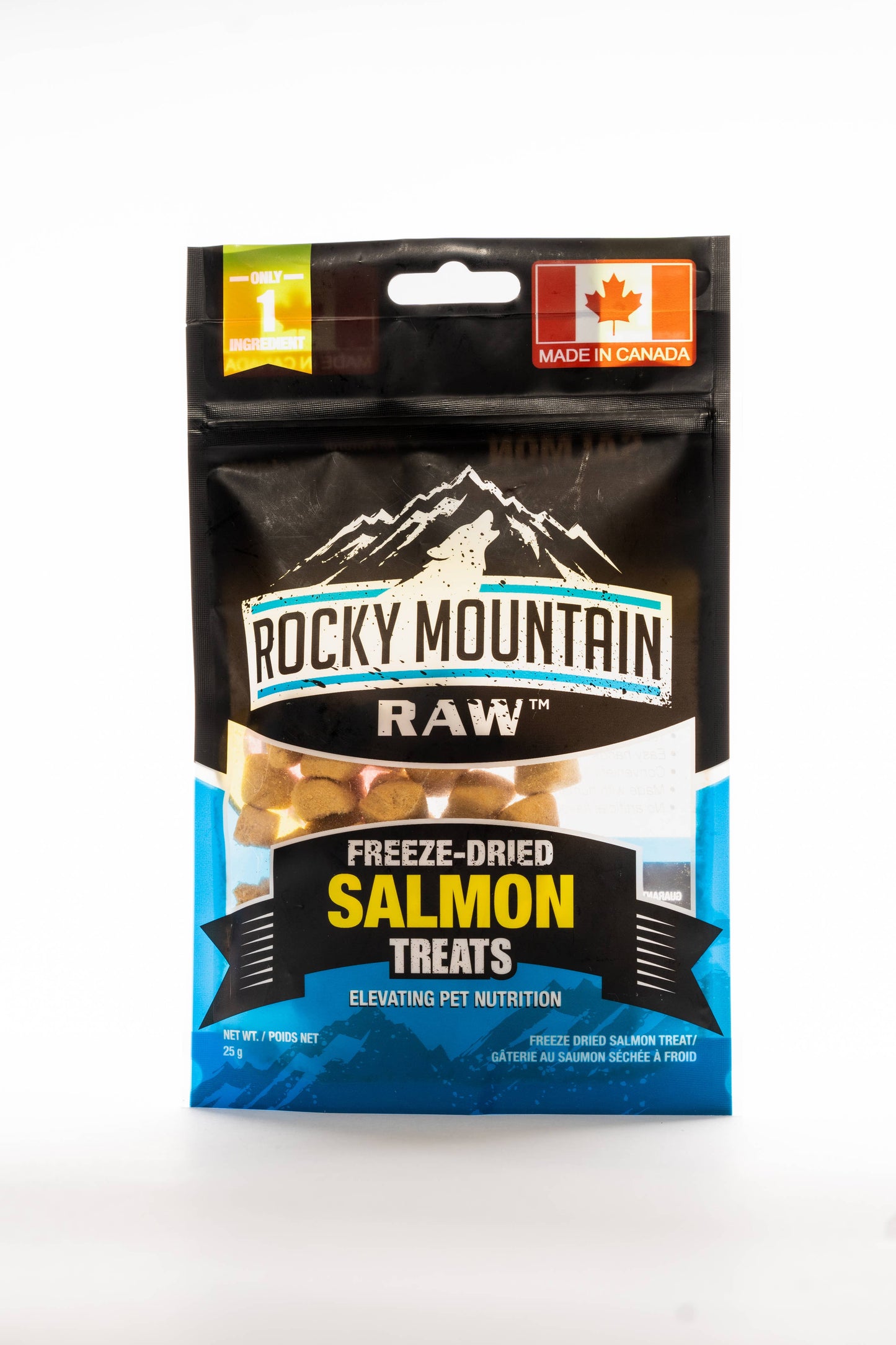 Rocky Mountain Raw Freeze-Dried Salmon Treats 25g