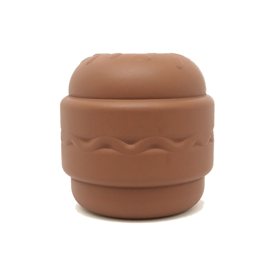 Hamburger Durable Rubber Chew Toy