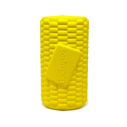 Corn on the Cob Durable Rubber Chew Toy - Large