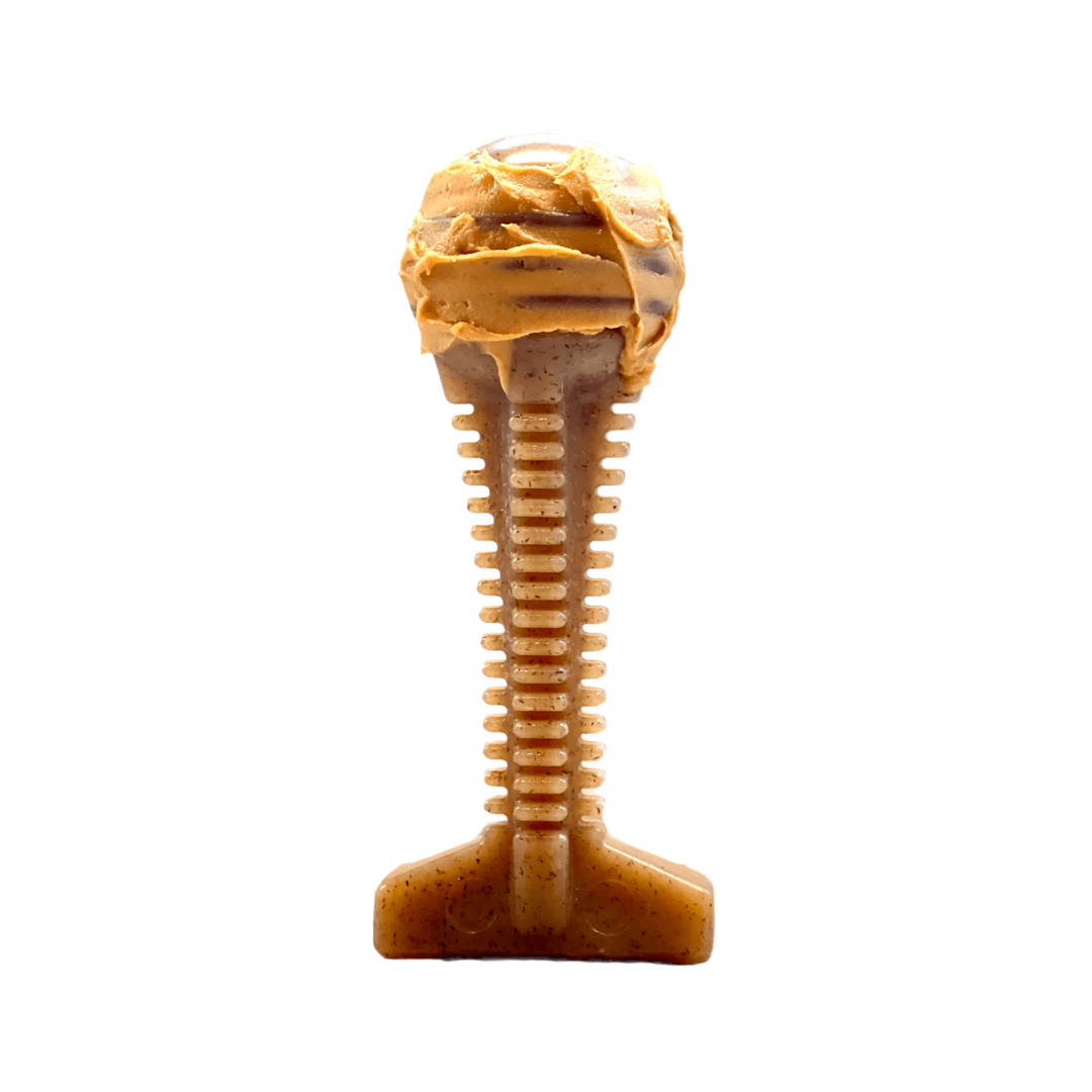 Honey Bone Dental Tower Ultra Durable Nylon Chew Toy - Large