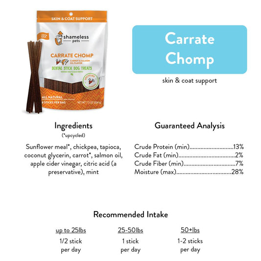 Carate Chomp Dental Sticks